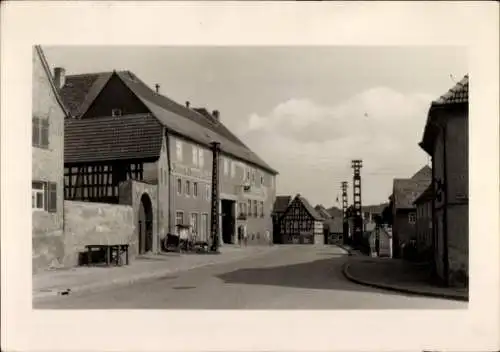 Ak Hermsdorf in Thüringen, Straßenpartie