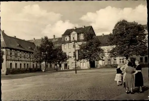 Ak Eisenberg in Thüringen, Markt