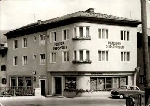 Foto Ak Zell am See in Salzburg, Pension Riedlsperger, Cafe, Konditorei