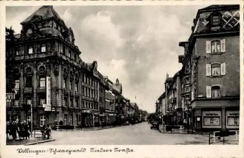 Ak Villingen im Schwarzwald, Niedere Straße, Hotel