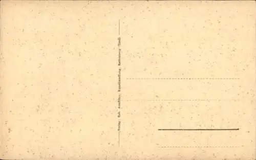 Ak Rattenberg in Tirol, Straßenpartie