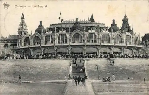 Ak Ostende Ostende Westflandern, Kursaal