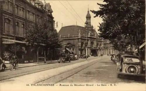 Ak Valenciennes Nord, Avenue du Senateur Girard, La Gare