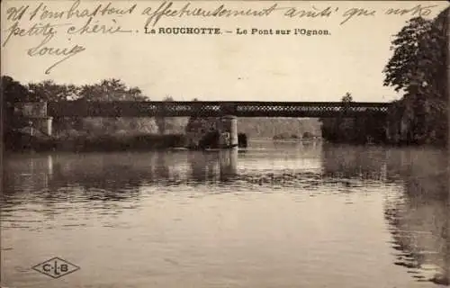 Ak La Rouchotte Doubs, le Pont sur l'Ognon