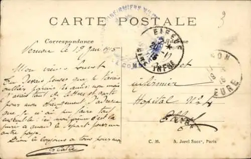 Ak Vernon Eure, les ecuries du Chateau de Bizy