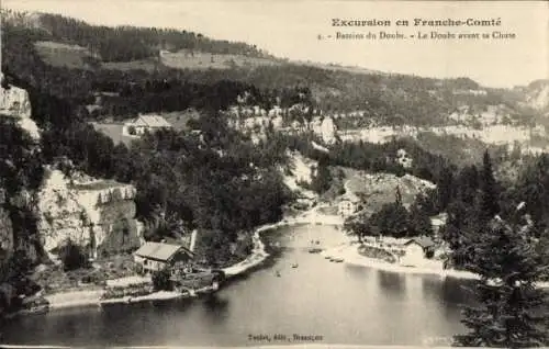 Ak Franche-Comte, Bassins du Doubs, Le Doubs avant sa Chute
