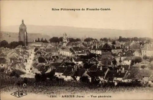 Ak Arbois Jura, Gesamtansicht