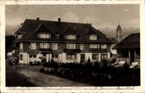 Ak Höchenschwand im Schwarzwald, Pension Alpenblick