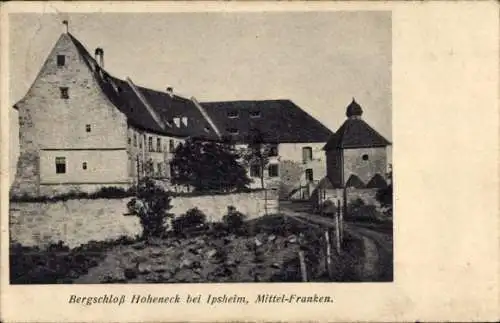 Ak Ipsheim Mittelfranken, Bergschloss Hoheneck