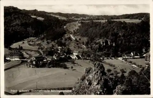 Ak Behringersmühle Gößweinstein in Oberfranken, Totalansicht
