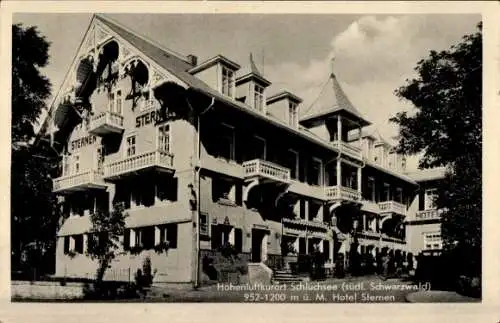 Ak Schluchsee im Schwarzwald, Hotel Sternen