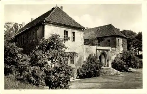 Ak Senftenberg in der Niederlausitz, ehemaliges Schloss, Heimatmuseum