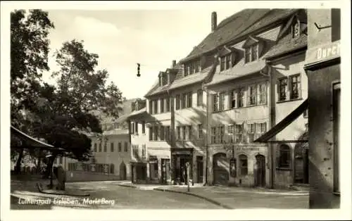 Ak Lutherstadt Eisleben, Markt-Berg