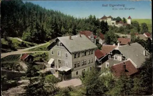 Ak Bad Elgersburg Thüringen, Blick vom Steigertal