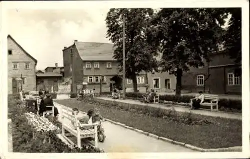 Ak Geschwenda Thüringen, Neue Anlagen, Park