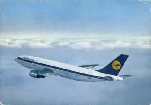 Ak Passagierflugzeug Lufthansa Airbus A300