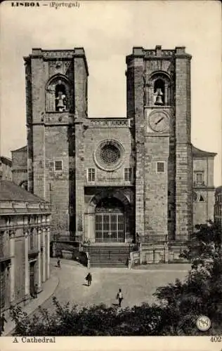 Ak Lisboa Lissabon Portugal, Kathedrale