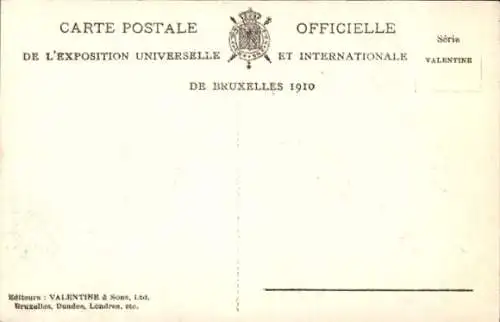 Ak Brüssel Brüssel, Ausstellung 1910, Avenue des Nations