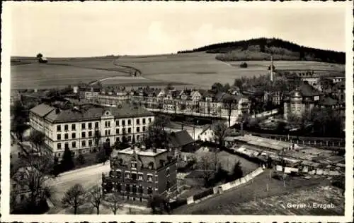 Ak Geyer im Erzgebirge Sachsen, Gesamtansicht