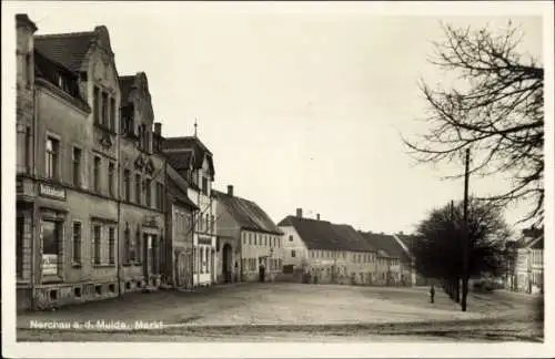 Ak Nerchau Grimma in Sachsen, Markt