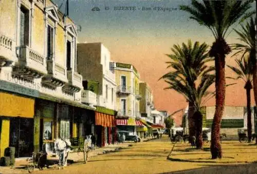 Ak Bizerte Tunesien, Rue d’Espagne