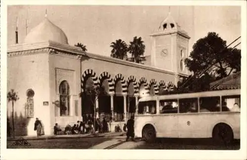 Ak Tunis Tunesien, Finanzdirektion, Oberleitungsbus