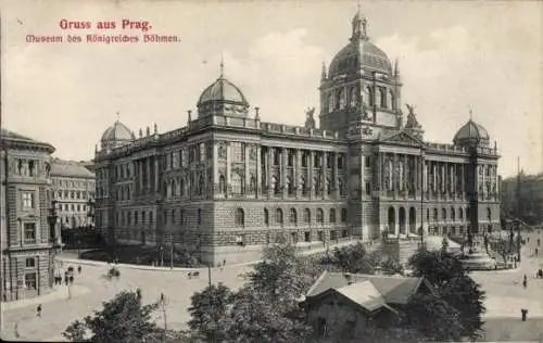 Ak Praha Prag Tschechien, Museum des Königreiches Böhmen