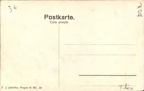 Ak Praha Prag Tschechien, Museum des Königreiches Böhmen