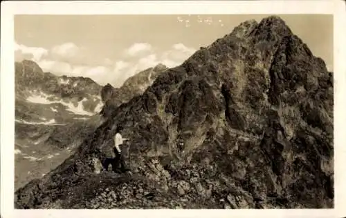 Ak Vysoké Tatry Hohe Tatra Slowakei, mala Basta, Predna Basta