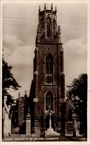 Ak Ramsgate Kent England, Pfarrkirche St. Georg