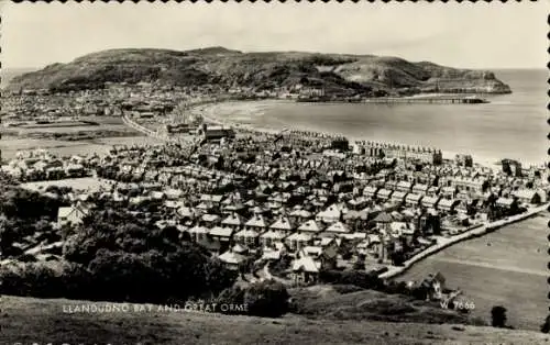 Ak Llandudno Wales, Great Orme, Bucht