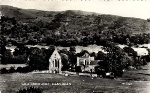 Ak Llangollen Wales, Valle Crucis Abbey