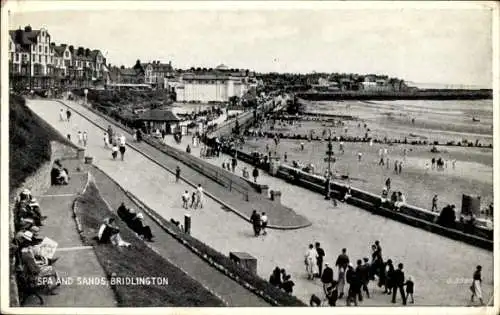 Ak Bridlington East Riding of Yorkshire, Spa, Sands