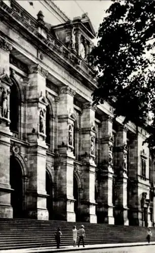 Ak București Bukarest Rumänien, Palast, Treppe