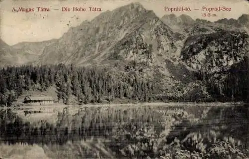 Ak Vysoké Tatry Hohe Tatra Slowakei, Poprádi-tó