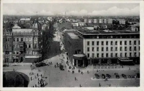 Ak Pardubice Pardubitz Stadt, Teilansicht der Stadt