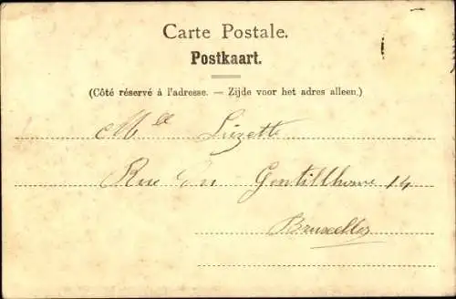 Ak Barse lez Huy Wallonie Lüttich, Le Chateau