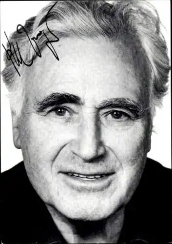Ak Schauspieler Karl Michael Vogler, Portrait, Autogramm