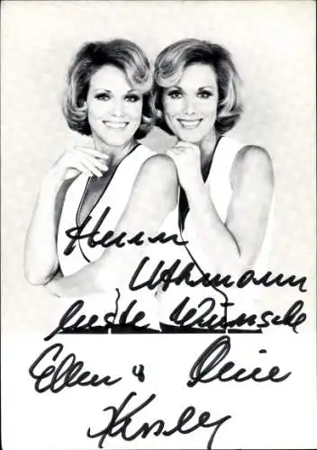 Foto Kessler-Zwillinge, Musikband, Portrait, Autogramm
