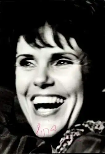 Ak Schauspielerin Sylvia Anders, Portrait, Autogramm