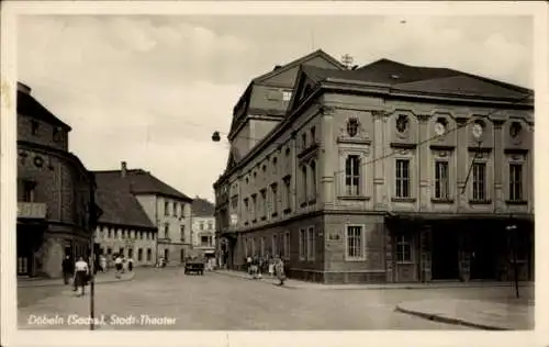 Ak Döbeln in Sachsen, Stadttheater