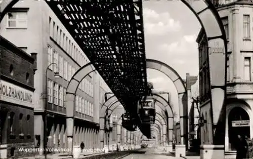 Ak Vohwinkel Wuppertal, Schwebebahn