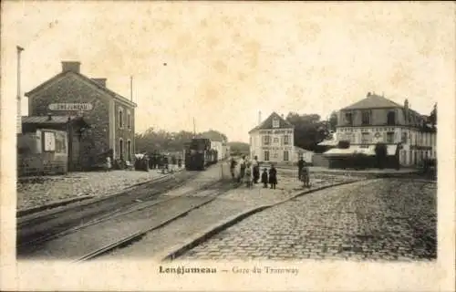 Ak Longjumeau Essonne, Straßenbahnhaltestelle