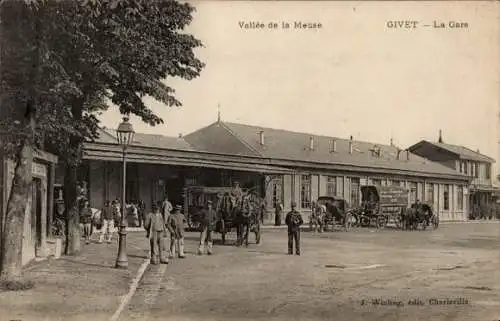 Ak Givet Ardennen, Gare