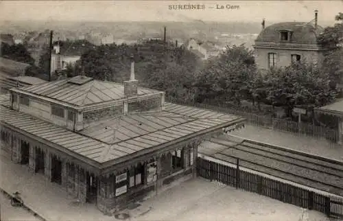 Ak Suresnes Hauts de Seine, Gare