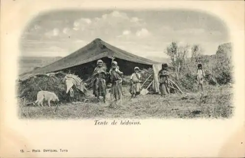 Ak Maghreb, Beduinen, Zeltlager, Kinder