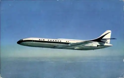 Ak Französisches Passagierflugzeug, Air France, Caravelle