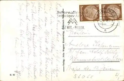 Ak Koblenz am Rhein, Urkunde, Schoppen Wein