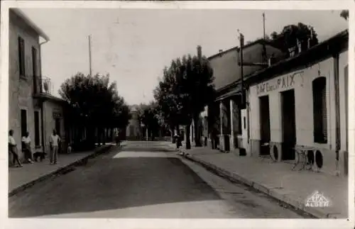 Ak Ain Draham Algerien, Hauptstraße