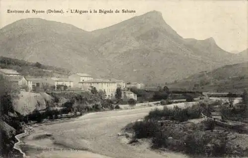 Ak Nyons Drome, l'Aigues a la Begude de Sahune